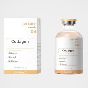 Jet Care Collagen Ampoule - White and Gold